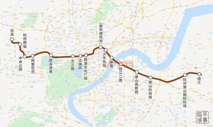 杭州地铁三期全面开工,196.1公里线路网将更完善!