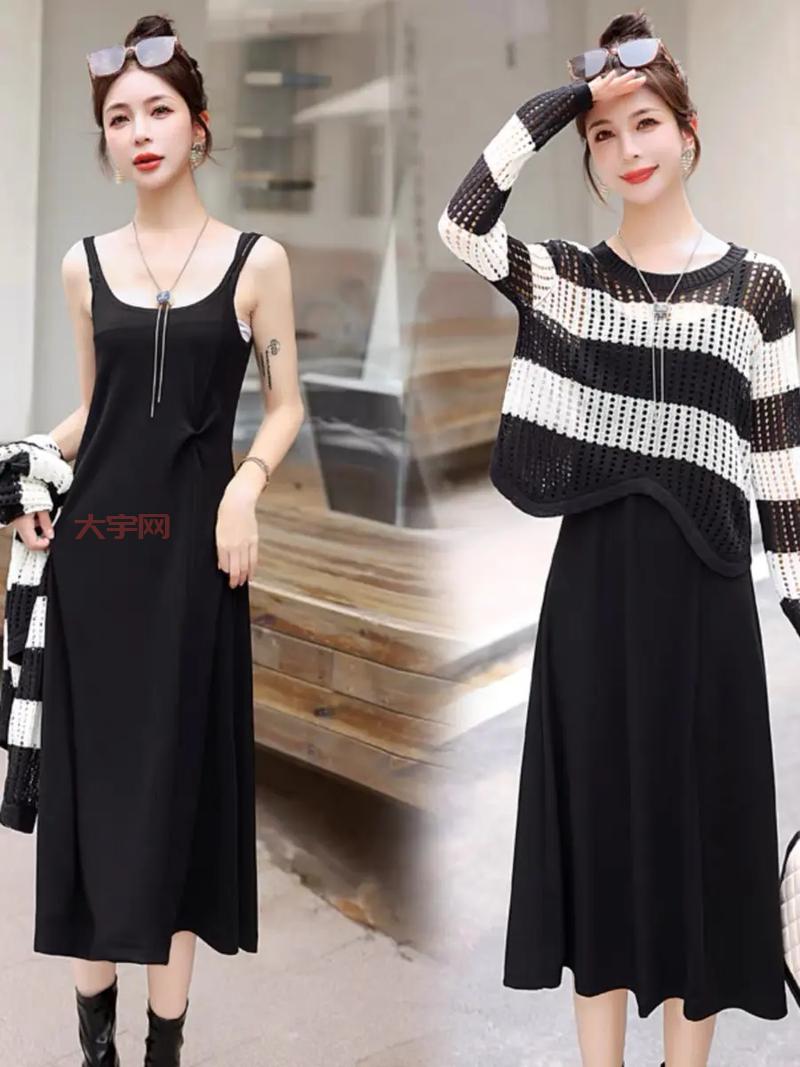 镂空针织衫搭配什么下装好看？配裙子裤子都好看！