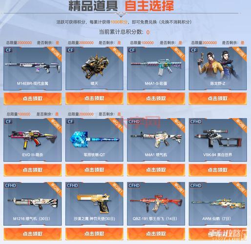 cf回归礼包免费送！这些活动千万不要错过！