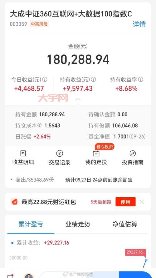 大成090001基金怎么样？值得长期持有吗？