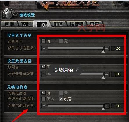 cf进去没声音？这几个设置你检查了吗？