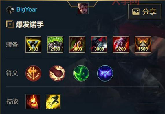 诺科萨之手最强出装推荐，新手也能快速上手！