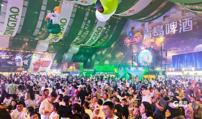 啤酒节开幕式太嗨了！现场超多精彩亮点别错过！