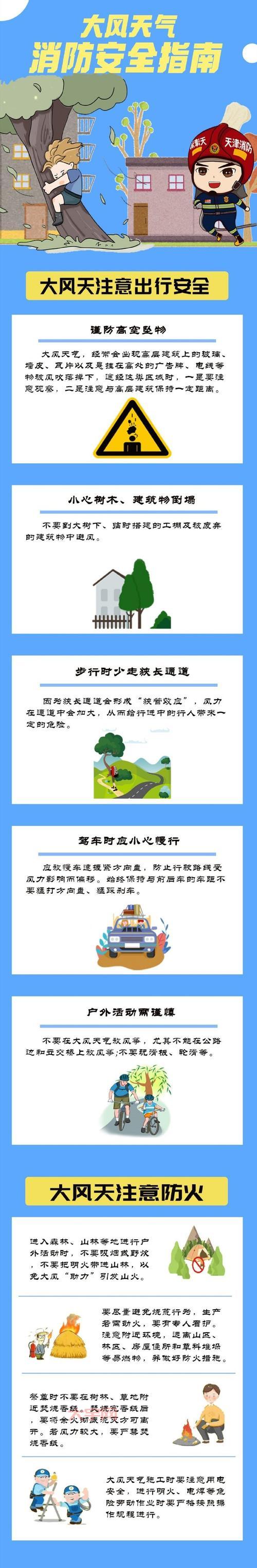 天津大风来了怎么办？这份安全指南请一定收好！