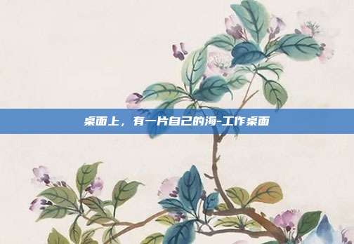 桌面上,有一片自己的海-工作桌面
