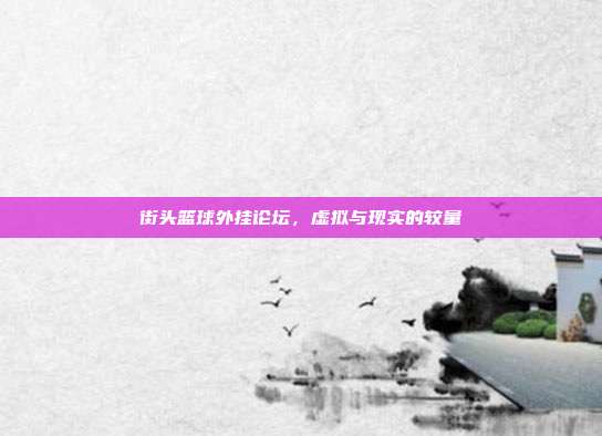 街头篮球外挂论坛,虚拟与现实的较量