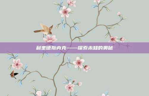 利奎德斯内克——探索未知的奥秘