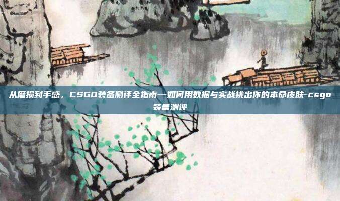 从磨损到手感,CSGO装备测评全指南—如何用数据与实战挑出你的本命皮肤-csgo装备测评