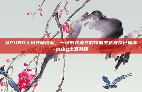 从PUBG土耳其箱说起，一场游戏道具的跨国生意与灰色博弈-pubg土耳其箱