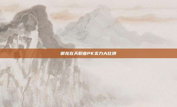 御龙在天职业PK实力大比拼