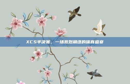 XCS半决赛，一场激烈角逐的体育盛宴