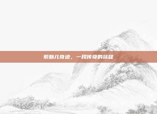 紫魅儿奇迹,一段传奇的旅程