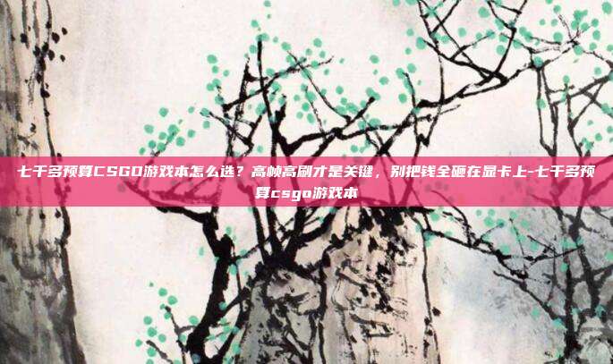 七千多预算CSGO游戏本怎么选?高帧高刷才是关键,别把钱全砸在显卡上-七千多预算csgo游戏本