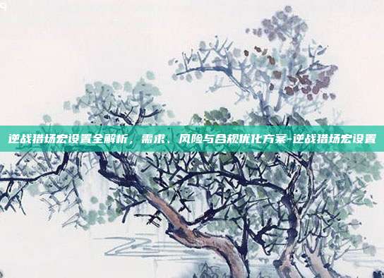 逆战猎场宏设置全解析,需求、风险与合规优化方案-逆战猎场宏设置