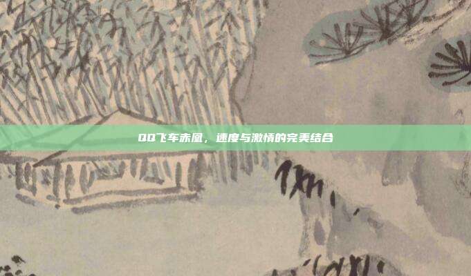 QQ飞车赤凰,速度与激情的完美结合