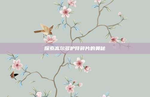 探索高尔多护符碎片的奥秘