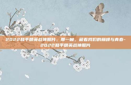 2022和平精英战神照片,那一帧,藏着我们的巅峰与青春-2022和平精英战神照片