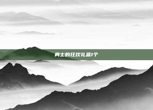 勇士的狂欢礼盒1个