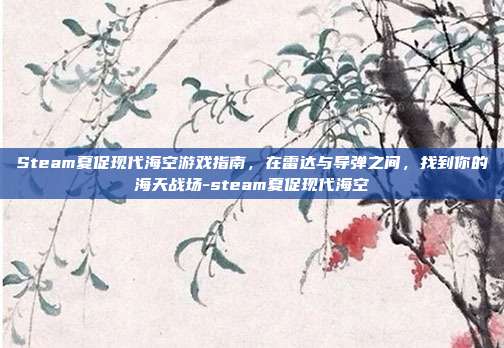 Steam夏促现代海空游戏指南，在雷达与导弹之间，找到你的海天战场-steam夏促现代海空