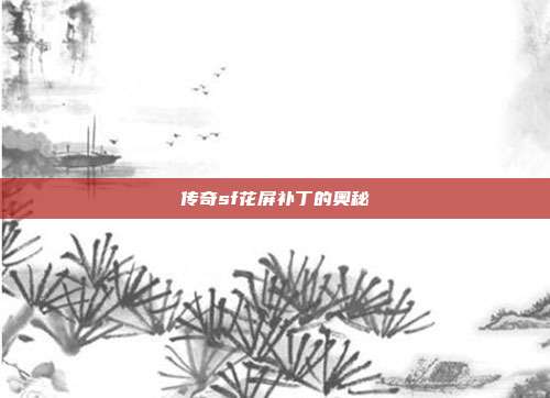 传奇sf花屏补丁的奥秘