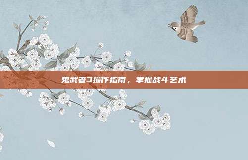鬼武者3操作指南,掌握战斗艺术
