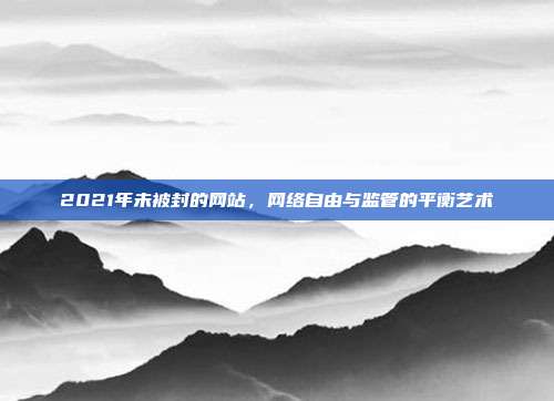 2021年未被封的网站,网络自由与监管的平衡艺术