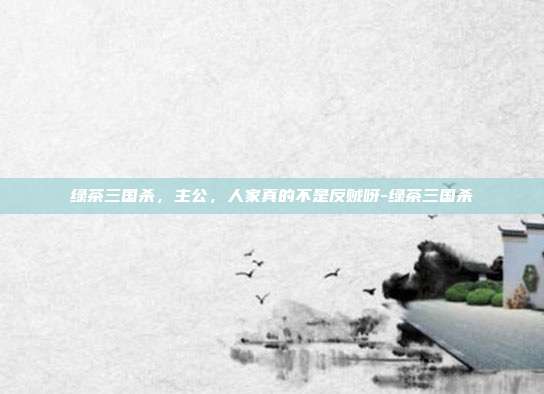 绿茶三国杀,主公,人家真的不是反贼呀-绿茶三国杀