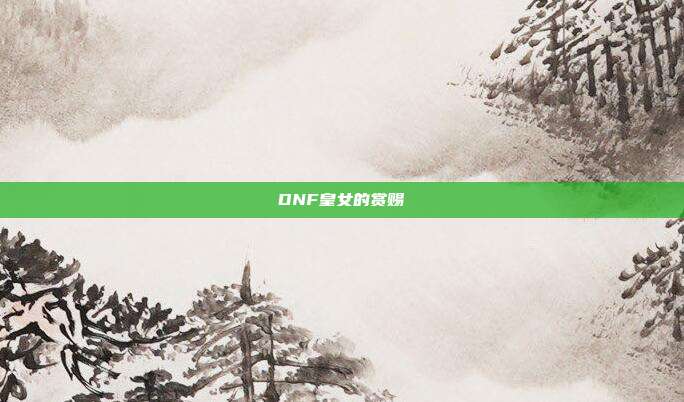 DNF皇女的赏赐