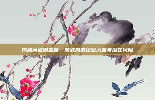 揭秘问道刷星器，游戏内的秘密武器与潜在风险