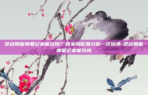 逆战用雷神笔记本能玩吗?答案和配置分析一次说清-逆战用雷神笔记本能玩吗