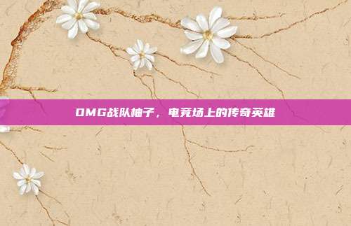OMG战队柚子，电竞场上的传奇英雄