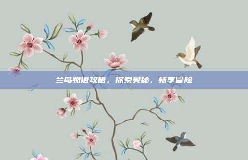 兰岛物语攻略,探索奥秘,畅享冒险