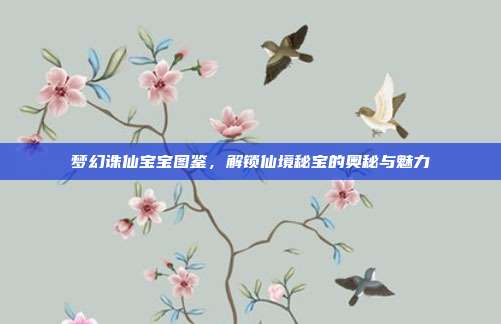 梦幻诛仙宝宝图鉴,解锁仙境秘宝的奥秘与魅力