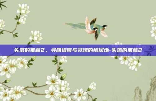 失落的宝藏2，寻回指南与灵魂的栖居地-失落的宝藏2