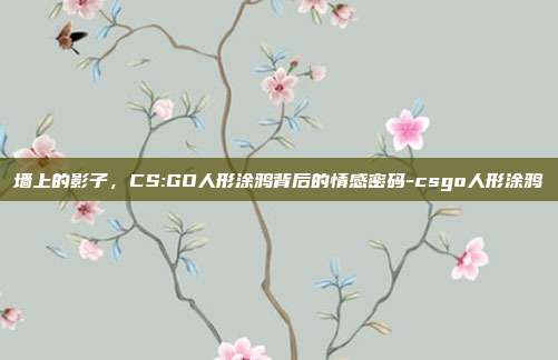 墙上的影子，CS:GO人形涂鸦背后的情感密码-csgo人形涂鸦