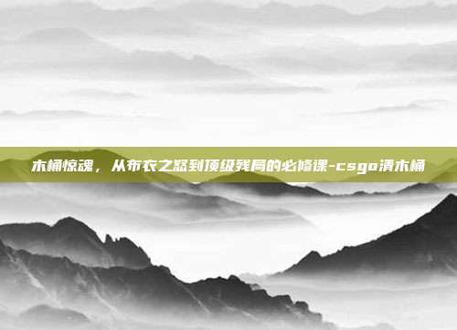 木桶惊魂，从布衣之怒到顶级残局的必修课-csgo清木桶