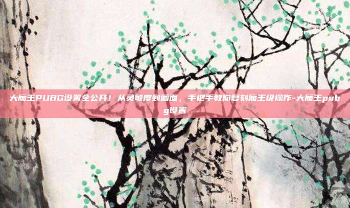 大魔王PUBG设置全公开！从灵敏度到画面，手把手教你复刻魔王级操作-大魔王pubg设置
