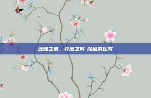 迁徙之城,疗愈之网-深圳的医院