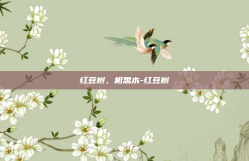 红豆树,相思木-红豆树