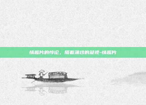 情趣片的悖论,隔着薄纱的凝视-情趣片