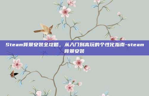 Steam背景安装全攻略,从入门到高玩的个性化指南-steam背景安装