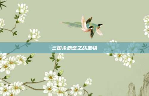 三国杀赤壁之战宝物