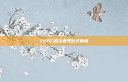 PUBG感染者无敌点解析