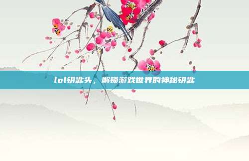 lol钥匙头，解锁游戏世界的神秘钥匙