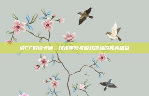 读CF的读卡器，技术革新与游戏体验的完美结合