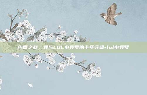 终局之战,我与LOL电竞梦的十年守望-lol电竞梦