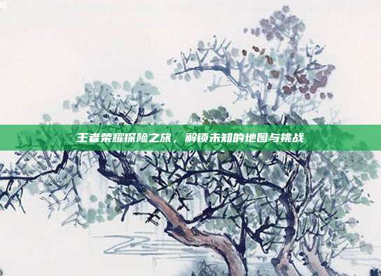 王者荣耀探险之旅，解锁未知的地图与挑战