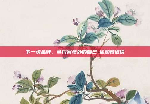 下一块金牌，寻找赛场外的自己-运动员退役