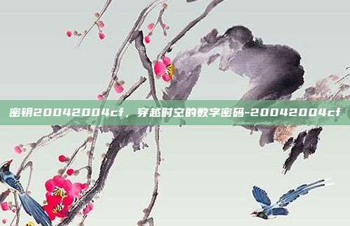 密钥20042004cf,穿越时空的数字密码-20042004cf