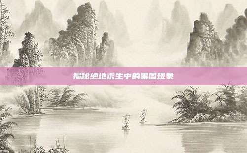 揭秘绝地求生中的黑图现象